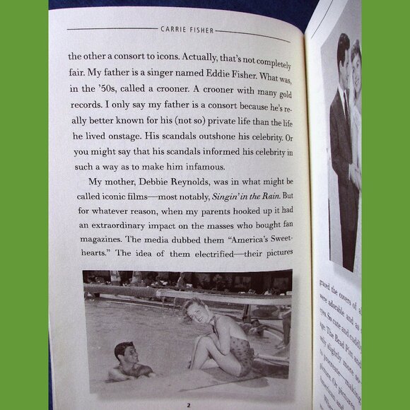 Book: Wishful Drinking, by Carrie Fisher - Picture 3 of 8